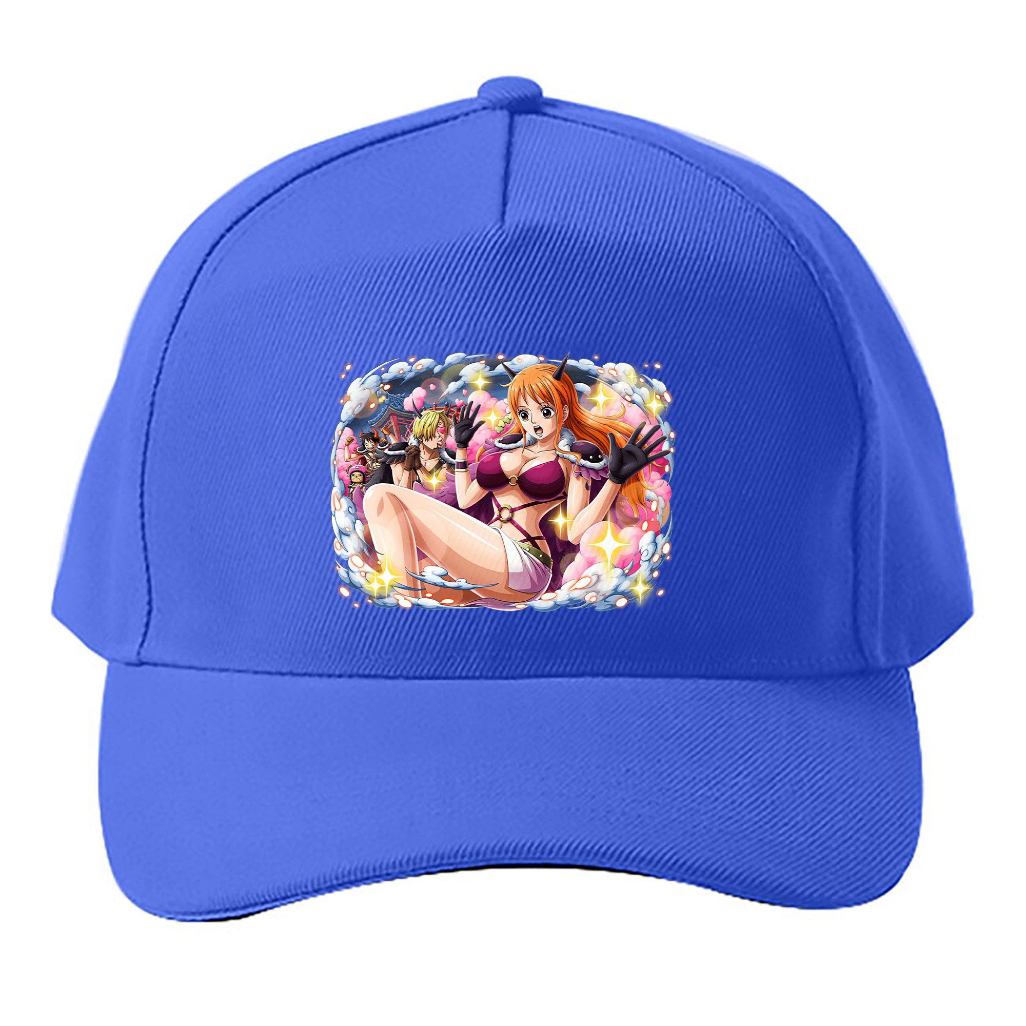 （画像用） ワンピース ナミ ONE PIECE Nami ベースボールキャップ 綿100％ 男女兼用 帽子 スポーツ